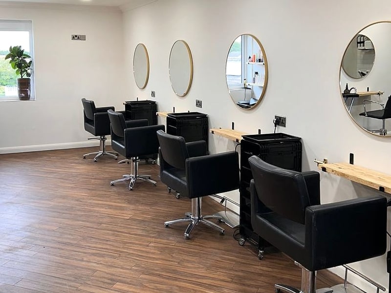 The styling stations at Escape Hair Strensall